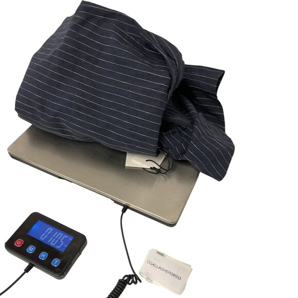 Zara ZW collection Womens Pants XL Striped Balloon Linen Trousers 3564/530 NWT - Picture 13 of 13